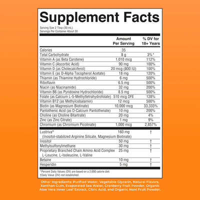 Liquid Morning Multivitamin + Hair Growth